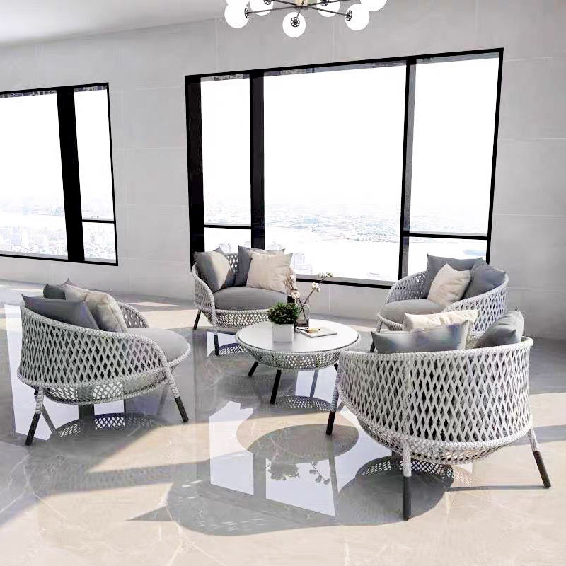 Elegant Outdoor Rattan Lounge Set™